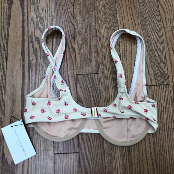 NWT Faithfull The Brand Toulon top in Santa Maria print - Picture 3 of 7